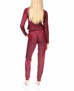 Alternative view of Michael Kors Women's Velvet Shimmery Long-Sleeve Top
