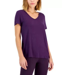 ID Ideology Women's V-Neck T-Shirt, Created For Macy's 13 ID Ideology Women's V-Neck T-Shirt, Created For Macy's -Anne Klein Sales Store 22677839 fpx
