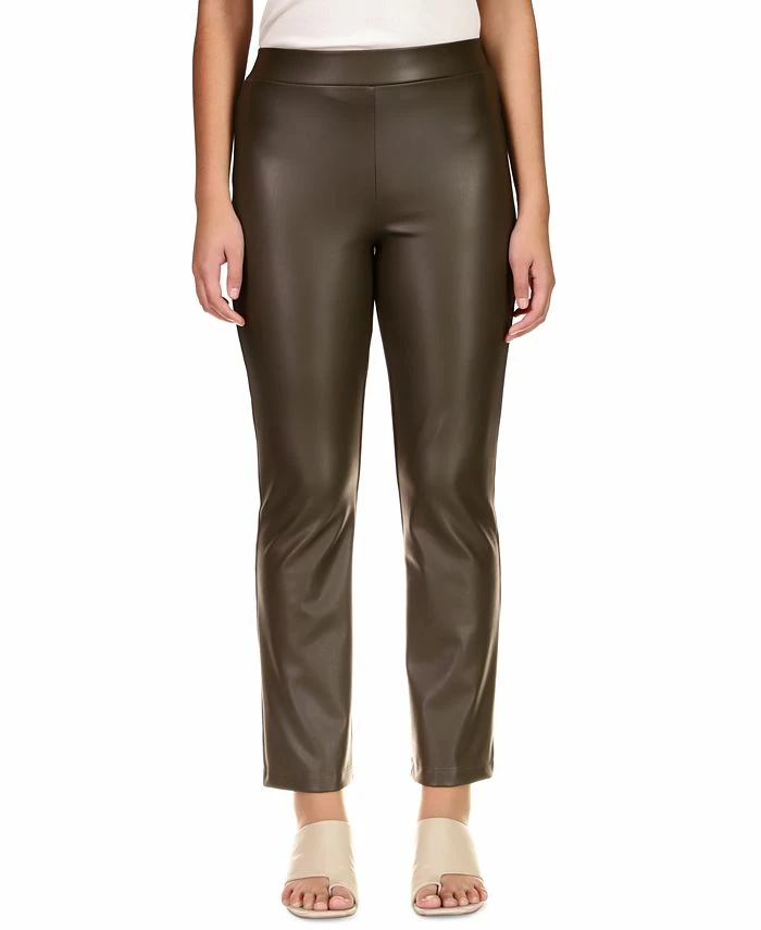 Sanctuary Women's Carnaby Faux-Leather Cropped Leggings 1 Sanctuary Women's Carnaby Faux-Leather Cropped Leggings