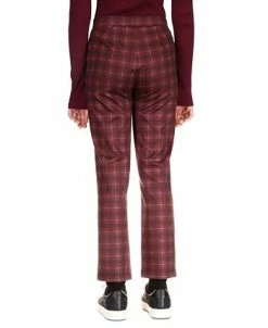 Alternative view of Sanctuary Carnaby Cotton Plaid Kick Crop Pants