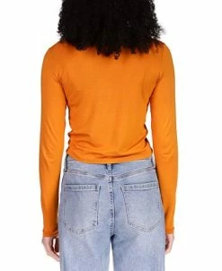 Sanctuary Women's Stunner Asymmetric Ruched Cropped Top -Anne Klein Sales Store 22795524 fpx