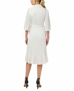 Alternative view of Adrianna Papell Women's Tie-Front Faux-Wrap Dress