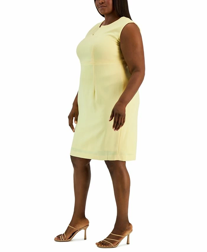Kasper Plus Size Sleeveless Sheath Dress 4 Kasper Plus Size Sleeveless Sheath Dress - Image 4