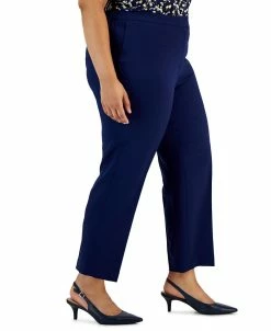 Kasper Plus Size Straight-Leg Pants 13 Kasper Plus Size Straight-Leg Pants -Anne Klein Sales Store 22803913 fpx