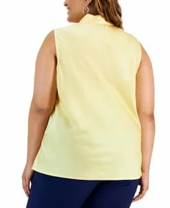 Alternative view of Kasper Plus Size Bow Top