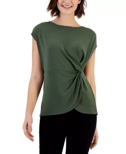 Alfani Twist-Detail Top, Created For Macy's