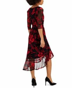 Alternative view of Connected Women's Floral-Print High-Low Dress