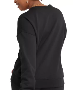 Alternative view of Champion Women's Star Logo Powerblend Crewneck Sweatshirt