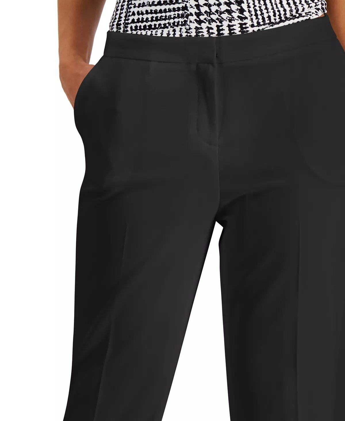 Kasper Slim Straight-Leg Pants 7 Kasper Slim Straight-Leg Pants - Image 7