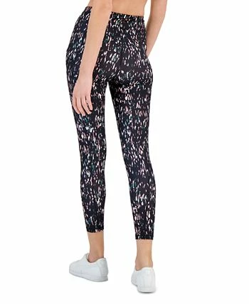 ID Ideology Petite Soft Sprint Side-Pocket 7/8 Leggings, Created For Macy's 2 ID Ideology Petite Soft Sprint Side-Pocket 7/8 Leggings, Created For Macy's - Image 2