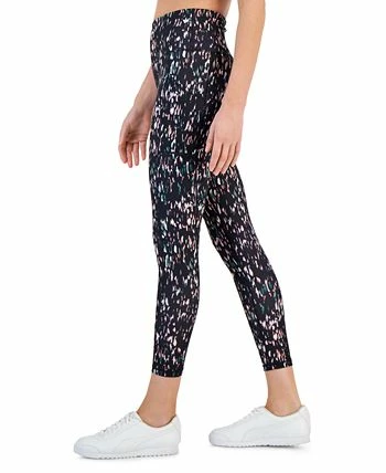 ID Ideology Petite Soft Sprint Side-Pocket 7/8 Leggings, Created For Macy's 3 ID Ideology Petite Soft Sprint Side-Pocket 7/8 Leggings, Created For Macy's - Image 3