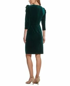 Alternative view of Vince Camuto Women's Velvet Ruched Bodycon Dress
