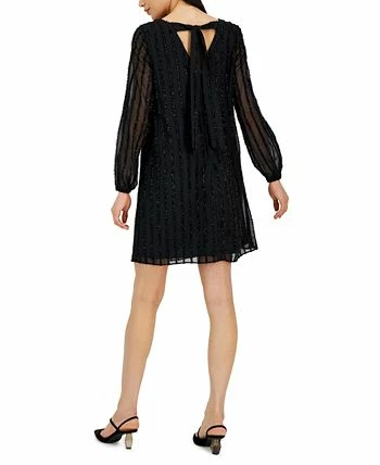 INC International Concepts Women's Long-Sleeve Shift Dress, Created For Macy's 2 INC International Concepts Women's Long-Sleeve Shift Dress, Created For Macy's - Image 2
