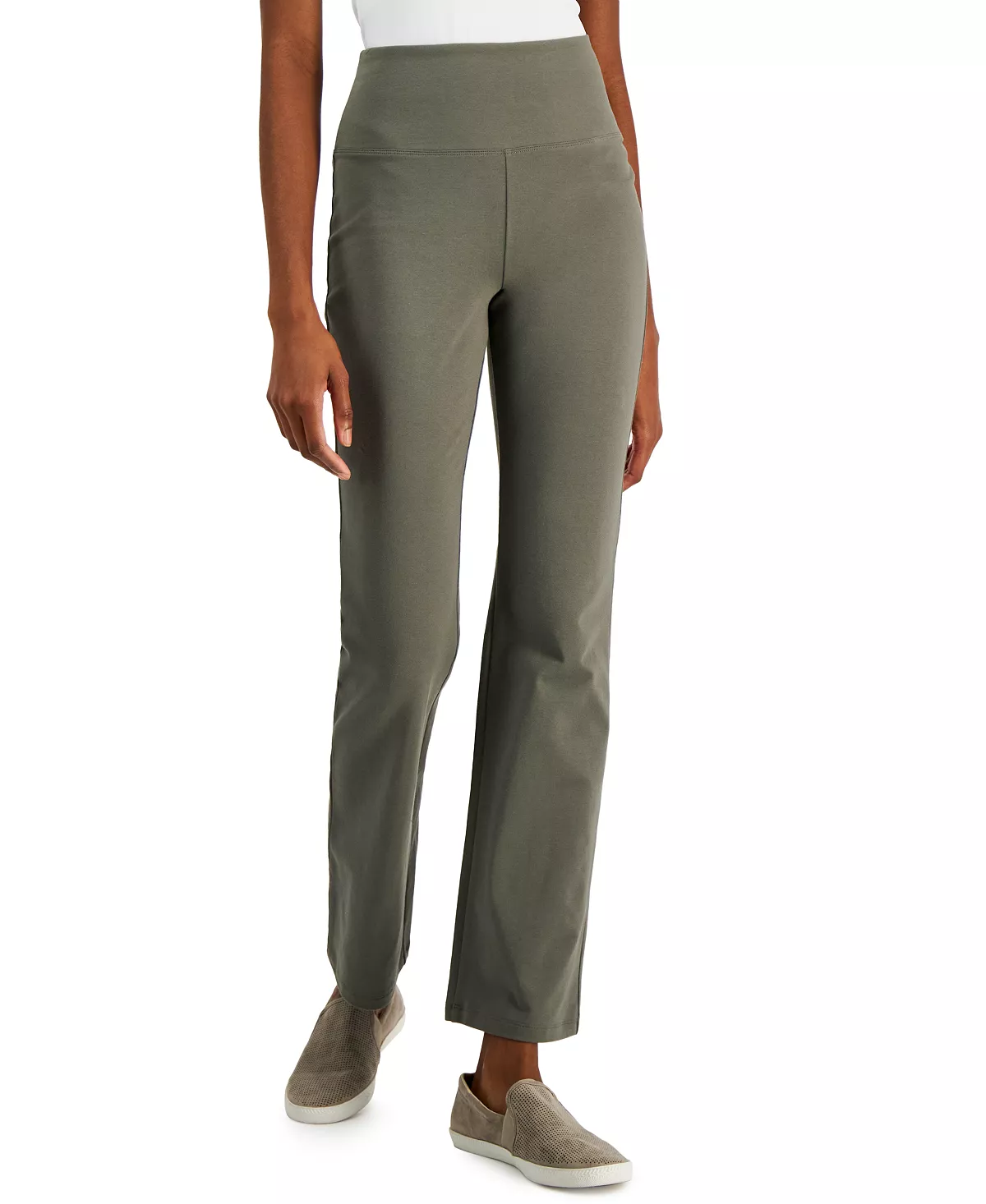 Style & Co Women's High Rise Bootcut Leggings, Created For Macy's 1 Style & Co Women's High Rise Bootcut Leggings, Created For Macy's