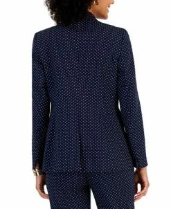 Alternative view of Kasper Women's Stretch Jacquard Dot-Print Blazer