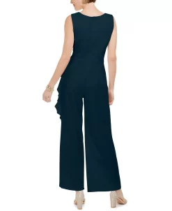 Connected Ruffled Jumpsuit 12 Connected Ruffled Jumpsuit -Anne Klein Sales Store 23110771 fpx