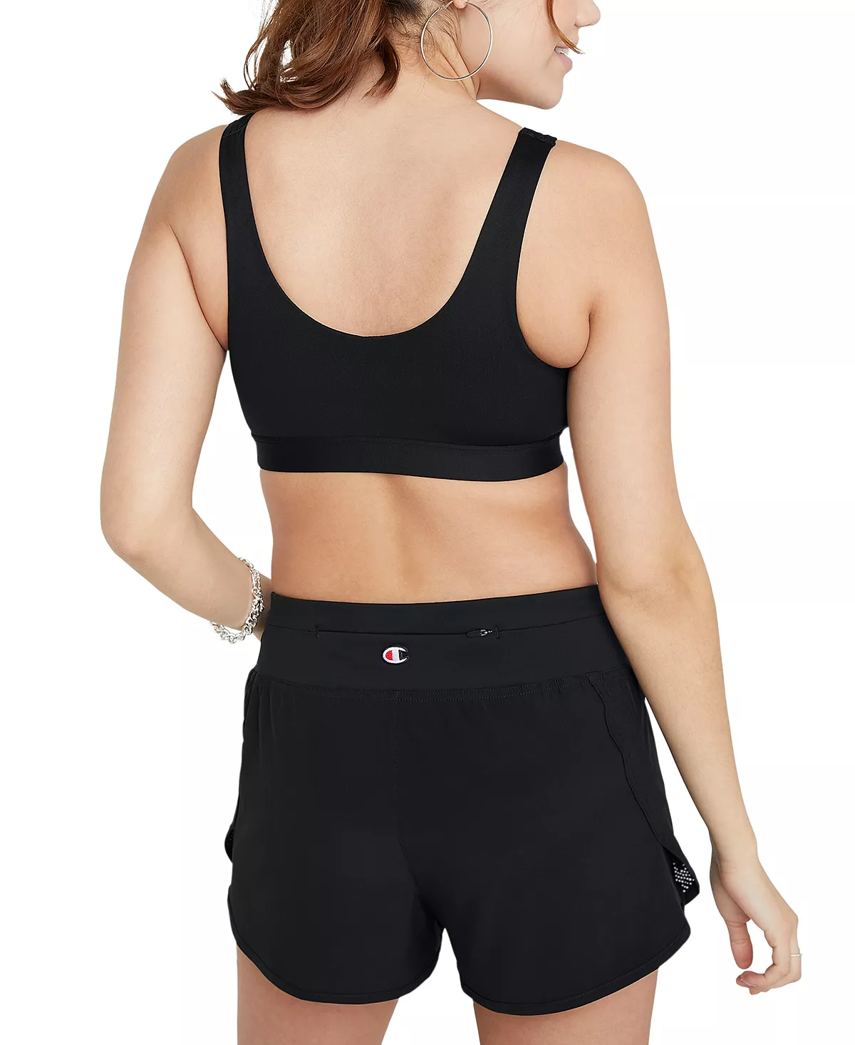 Champion Women's Soft Touch Medium-Impact Sports Bra 3 Champion Women's Soft Touch Medium-Impact Sports Bra - Image 3