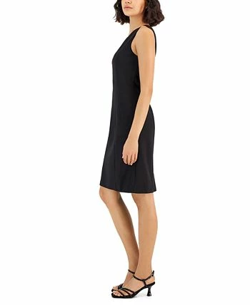 Anne Klein Women's Compression V-Neck Sheath Dress 3 Anne Klein Women's Compression V-Neck Sheath Dress - Image 3