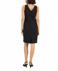 Alternative view of Anne Klein Women's Compression V-Neck Sheath Dress