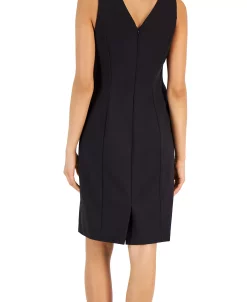 Anne Klein Women's Compression V-Neck Sheath Dress 8 Anne Klein Women's Compression V-Neck Sheath Dress -Anne Klein Sales Store 23151138 fpx