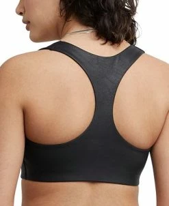 Alternative view of Champion Women's Soft Touch Faux-Leather Low-Impact Sports Bra