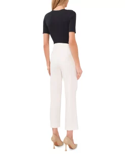 Vince Camuto Women's Slim Flared-Leg Cropped Pants 10 Vince Camuto Women's Slim Flared-Leg Cropped Pants -Anne Klein Sales Store 23186116 fpx