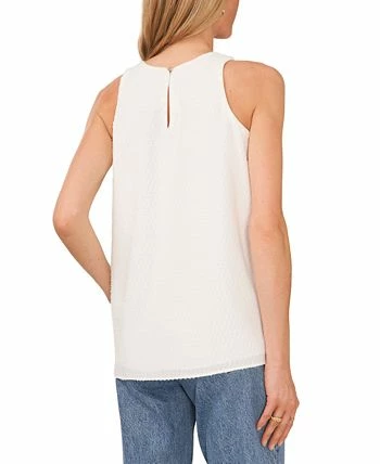 Vince Camuto Women's Shirred-Neck Sleeveless Blouse 2 Vince Camuto Women's Shirred-Neck Sleeveless Blouse - Image 2
