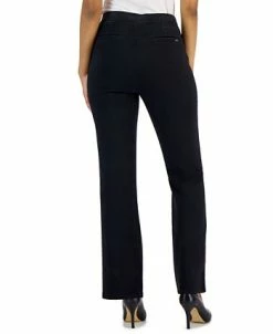 Anne Klein Women's Denim Pull-On Flare-Leg Pants 6 Anne Klein Women's Denim Pull-On Flare-Leg Pants -Anne Klein Sales Store 23206755 fpx
