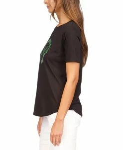 Michael Kors Women's Printed Charm-Logo T-Shirt -Anne Klein Sales Store 23261775 fpx