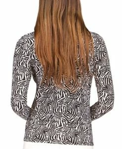 Alternative view of Michael Kors Women's Printed Twist Keyhole Top
