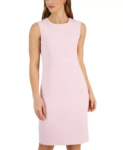 Kasper Women's Sleeveless Princess-Seam Sheath Dress -Anne Klein Sales Store 23315524 fpx