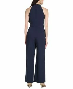Alternative view of Vince Camuto Women's Signature Stretch Crepe Bow-Neck Halter Jumpsuit