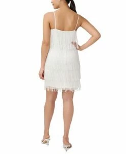 Alternative view of Adrianna Papell Tite Beaded Fringe Shift Dress