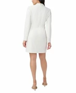 Alternative view of Adrianna Papell Women's Tuxedo Cocktail Sheath Dress