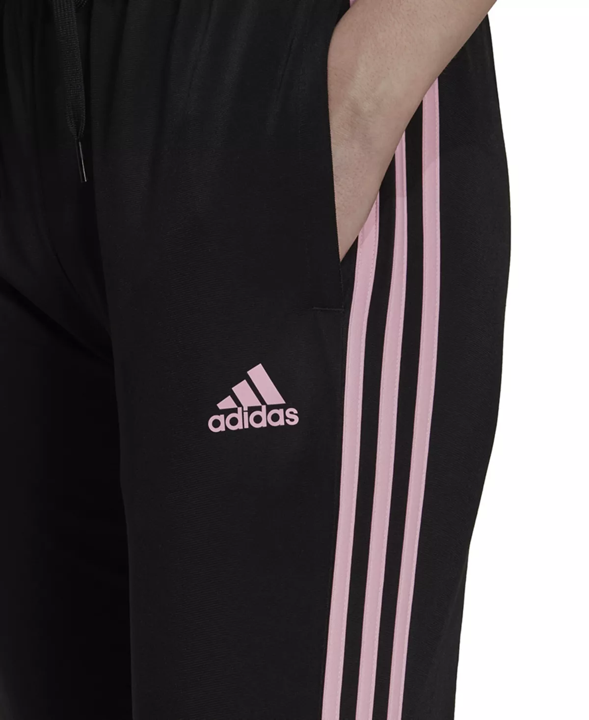ADIDAS Women's Essentials Warm-Up Slim Tapered 3-Stripes Track Pants, XS-4X 11 ADIDAS Women's Essentials Warm-Up Slim Tapered 3-Stripes Track Pants, XS-4X - Image 11