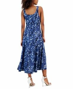 Alternative view of Alfani Women's Sleeveless Midi Dress, Created For Macy's