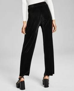 Alternative view of And Now This Women's Bodre Straight-Leg Pull-On Pants