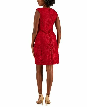 Kasper Women's Morgan Sleeveless Floral-Lace Shift Dress 2 Kasper Women's Morgan Sleeveless Floral-Lace Shift Dress - Image 2