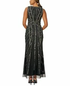 Alternative view of Papell Studio Women's Beaded Sleeveless Gown