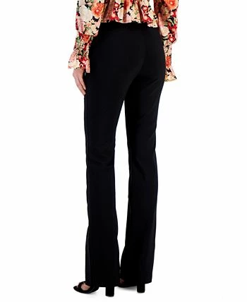 INC International Concepts Women's High-Rise Pull-On Flare-Leg Pants, Created For Macy's 3 INC International Concepts Women's High-Rise Pull-On Flare-Leg Pants, Created For Macy's - Image 3
