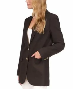 Michael Kors Women's Two-Button Mensy Blazer 8 Michael Kors Women's Two-Button Mensy Blazer -Anne Klein Sales Store 23534075 fpx