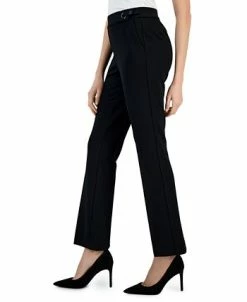 Kasper Women's Mid-Rise Eyelet-Waist Trousers -Anne Klein Sales Store 23560935 fpx