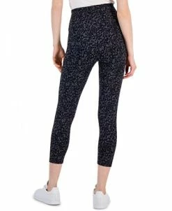 Alternative view of Style & Co Women's Printed High Rise Capri Pull-On Leggings, Created For Macy's