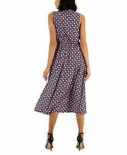 Alternative view of Anne Klein Women's Jenna Stand-Collar Sleeveless Dress
