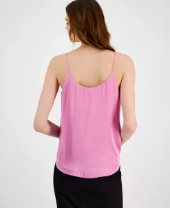 Alternative view of Bar III Women's Scoop-Neck Camisole, Created For Macy's