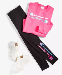 Champion Women's Powerblend Sweatshirt & Authentic Leggings -Anne Klein Sales Store 23611083 fpx 1