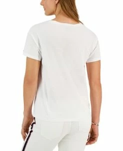 Tommy Hilfiger Women's Signature Heart-Graphic T-Shirt -Anne Klein Sales Store 23623406 fpx