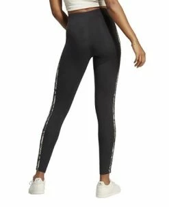 Alternative view of ADIDAS Women's 3-Stripes Snake Skin Print Leggings