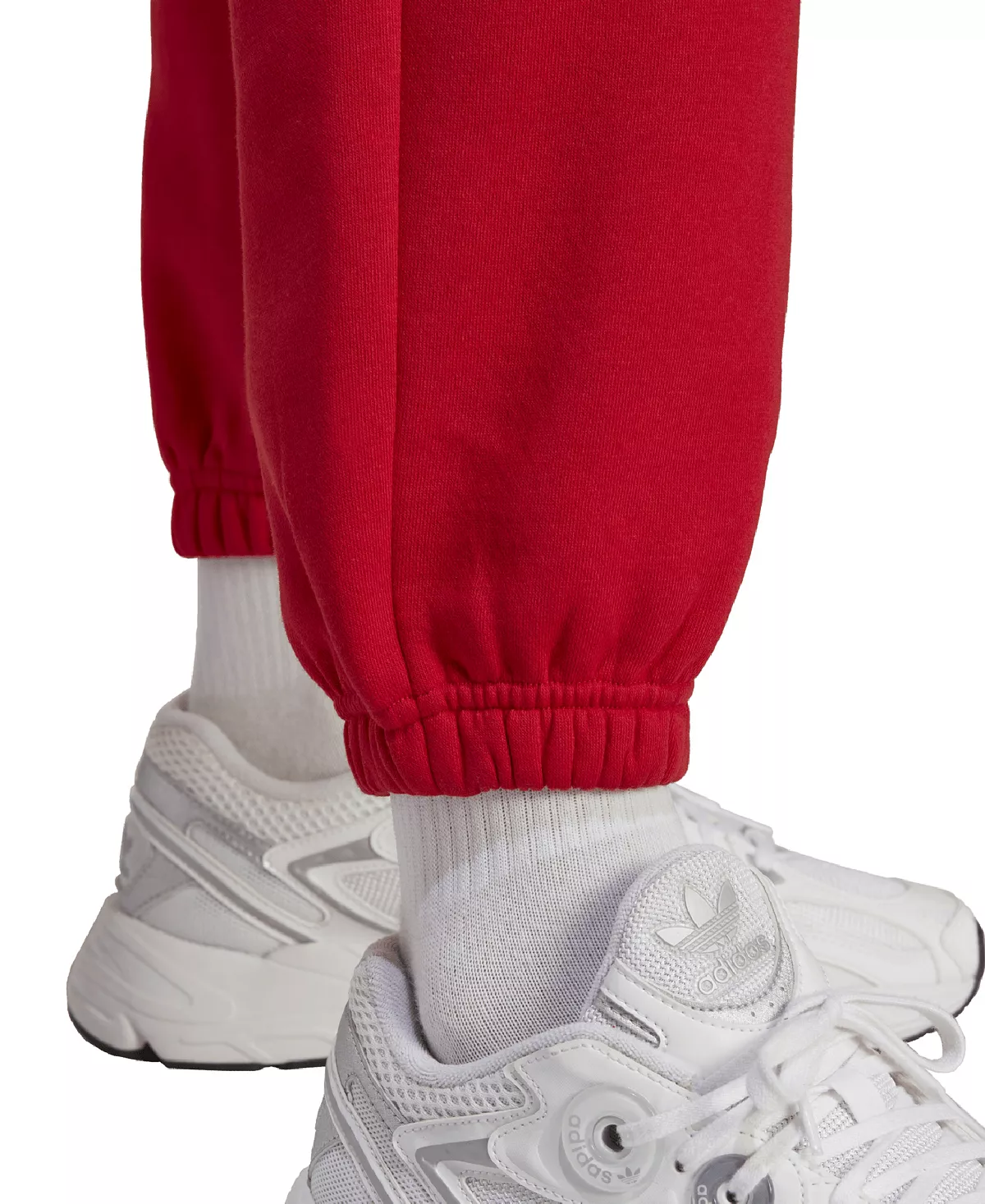 ADIDAS Women's Essentials Fleece High Rise Waist Joggers 6 ADIDAS Women's Essentials Fleece High Rise Waist Joggers - Image 6