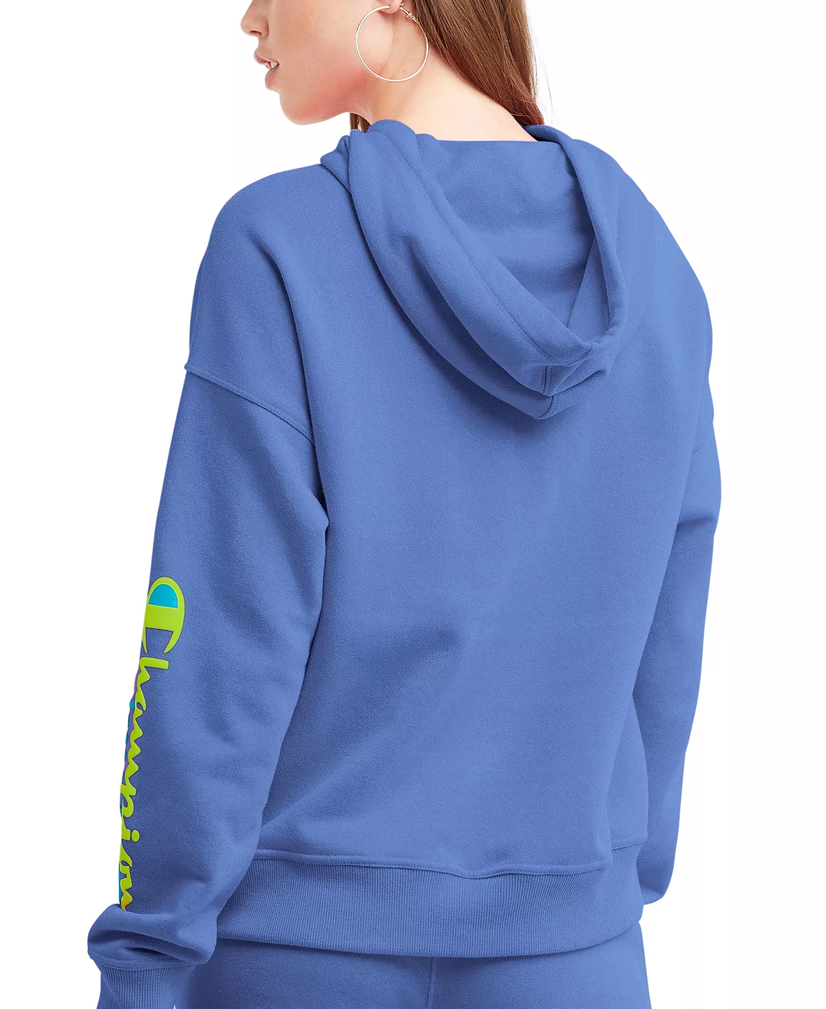 Champion Women's Powerblend Graphic-Print Hoodie 5 Champion Women's Powerblend Graphic-Print Hoodie - Image 5